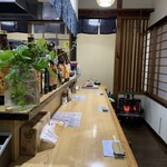 小さな居酒屋畦 畦 - 店内カウンター