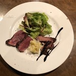 ワインレストラン ドミナス - 外モモのコンフィと低温調理