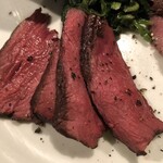 ワインレストラン ドミナス - エゾシカシンタマの低温調理