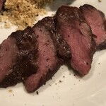 ワインレストラン ドミナス - ニホンジカヒレの低温調理