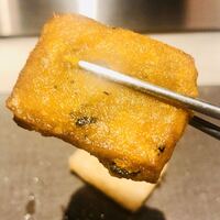 東京和食 りくう - 南瓜餅は柔らかくてトロリとしていました。
                      