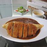 クールディーズカフェ - オムカツカレー