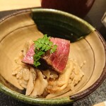 おにく 花柳 - ご飯