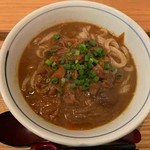 ニューさがみや - 今日のカレーうどん（ブタキムチ）