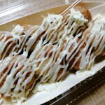 たこ焼き たいしょう - 「たこ焼(しょうゆ味&マヨネーズ)」8コ 350円