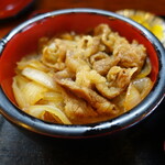 Ikari - ランチサービスセットの牛丼