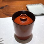 鮨 最上 - 留椀《特上 季節のおまかせコース内》【令和元年11月18日撮影】