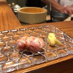 鮨 最上 西麻布 - 大トロ《特上 季節のおまかせコース内》【令和元年11月18日撮影】