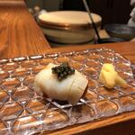 鮨 最上 西麻布 - 雲丹イカ《特上 季節のおまかせコース内》【令和元年11月18日撮影】