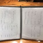 鮨 最上 - ドリンクメニュー②【令和元年11月18日撮影】