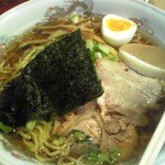 龍覚 - 醤油ラーメン大盛　2012/3/9ver
