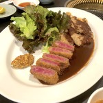 みょうが屋 - 特製ビーフカツ