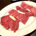 みょうが屋 - ヒレ、サーロイン、クラシタ、モモミ