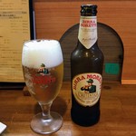 クッチーナディー - クッチーナディー　イタリア最古のビール「モレッティ(ラウテンティカ)」600円（増税前税込）