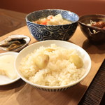まちなか食堂はらくっち - ある日の日替わり定食