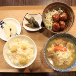 まちなか食堂はらくっち - ある日の日替わり定食