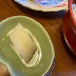 はせべ - 子供丼のお漬物