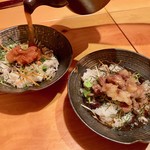 肉と京料理 かぐら - 牛だし茶漬け