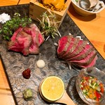 肉と京料理 かぐら - かぐら　三種盛り