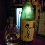 酒たまねぎや - 前回最後に飲ませて頂いた初亀