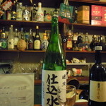 酒たまねぎや - 磯自慢　中取り　確か出品酒