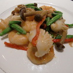 聘珍樓 - 二種海鮮の腐乳炒め