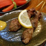 炭火串焼はがくれ - レバー・塩