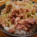 会津ラーメン 和 - ネギチャーシュー丼