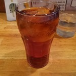 会津ラーメン 和 - アイスウーロン茶