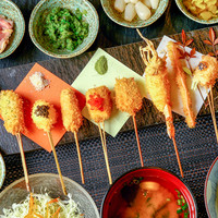 《揚》串揚げ御膳（6本）