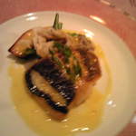 オテル ドゥ キタオカ - すずきのポワレ、キンカン風味のブールブランソース