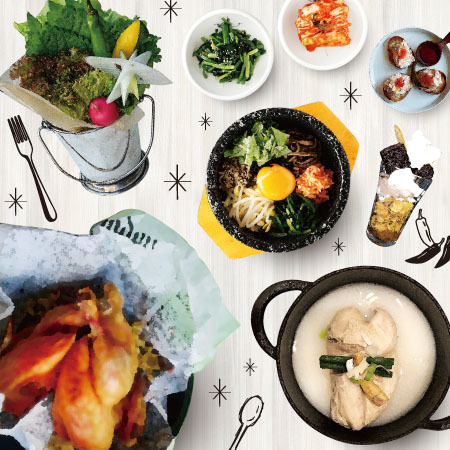 写真 : NYAM2 KOREAN BISTRO&CAFE （ニャムニャム コリアン
