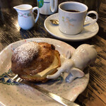 古瀬戸珈琲店 - シュークリーム&古瀬戸ブレンド