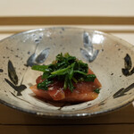 すし宮川  - チュウボウとせり