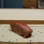 すし宮川  - 柵漬け中トロ