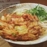 ふたば製麺 - 海鮮かき揚げうどん