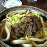 ふもとや - 肉うどんです