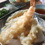 海宝 - 天ぷらの盛り合わせ