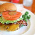 120172066 - ベーコンチーズバーガー。LARGE。