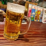 スープカレー 奥芝商店 - ビールで〜