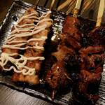 酒場 信 - 串焼5本盛り