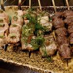 酒場 信 - 串焼5本盛り