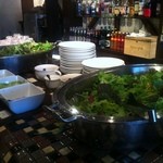 ピッツェリア パージナ - サラダビュッフェ