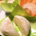 一心堂 - ラフランス大福、柿大福