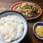 Yahata Shokudou - 野菜炒め定食　600円