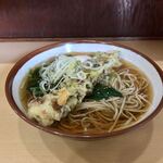 そばの神田 東一屋 - アサソバビンボー！　
      朝そば＋ちくわ天！