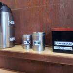 そばの神田 東一屋 - コンディメンツ。