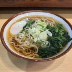 そばの神田 東一屋 - アサソバビンボー！　
      シムプルに朝そば！