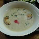 柿の木カフェ パーシモン - グリーンカレー