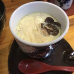 かぶと寿司 - 遅れて提供の茶碗蒸し
